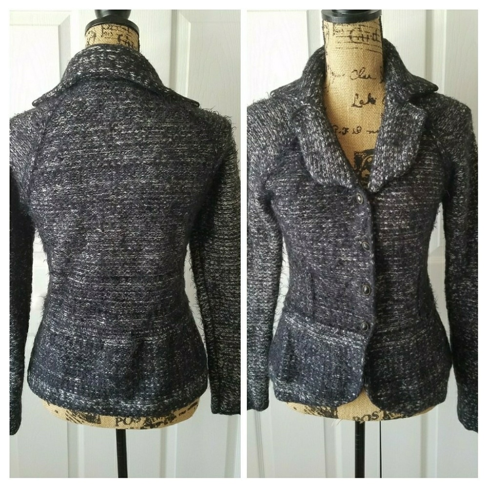 MARSEL made in Italy, lama & alpaca blend blazer M